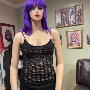 Misfits band women’s tank top! Punk rock. Pre-owned size 2x